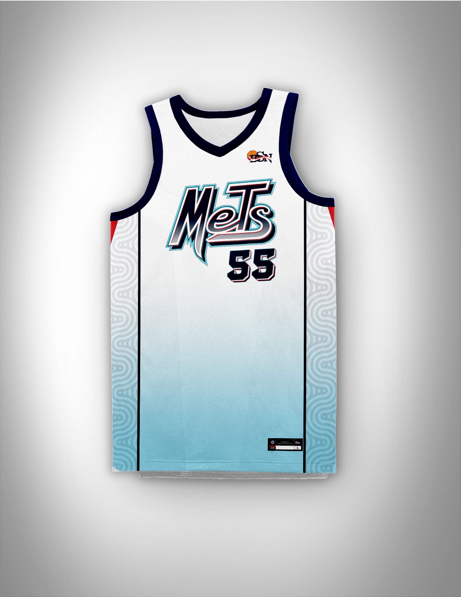 METS BASKETBALL JERSEY