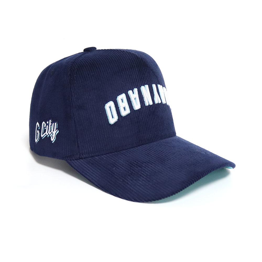 Homegrown Guaynabo Corduroy Navy Cap