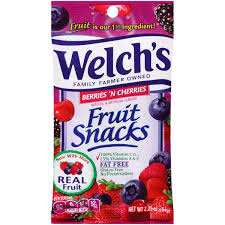 Welch's Fruit Snacks - Berries 'n Cherries