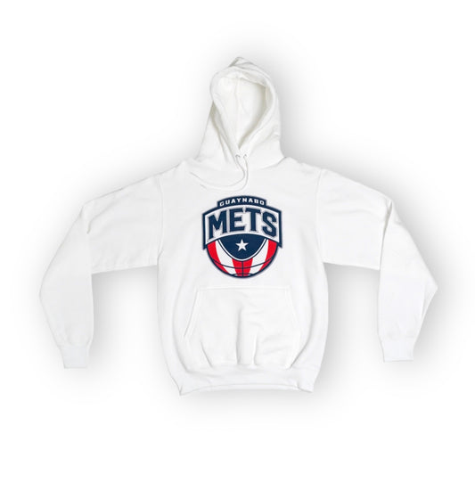 Sudadera con capucha Mets Classic Blanca